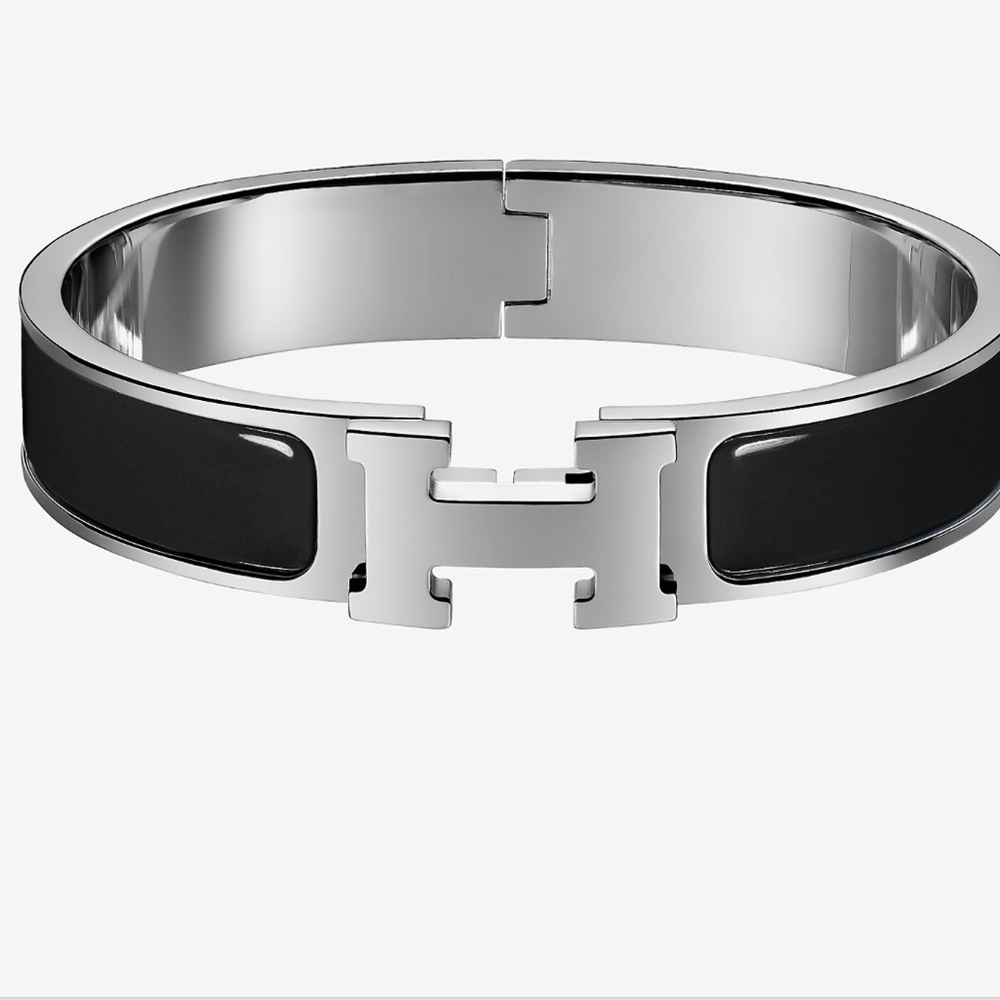 100% AUTHENTIC BLACK HERMES BRACELET